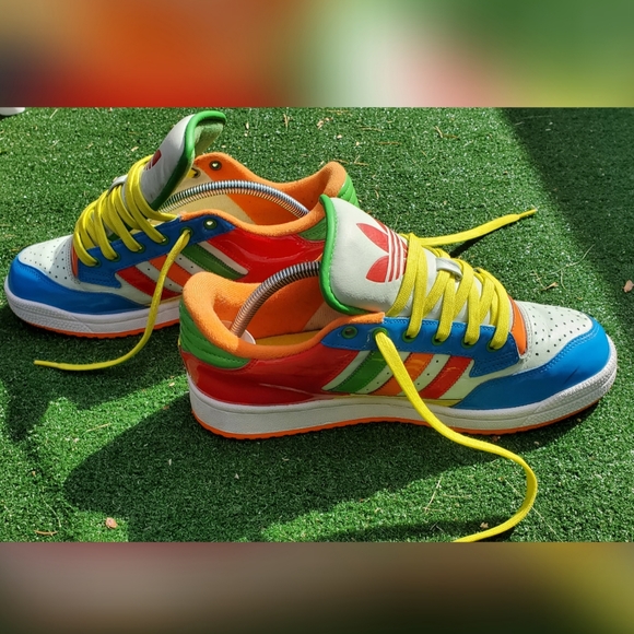 🔥Adidas Originals🔥 Centennial Retro Low Rainbow - Picture 3 of 6